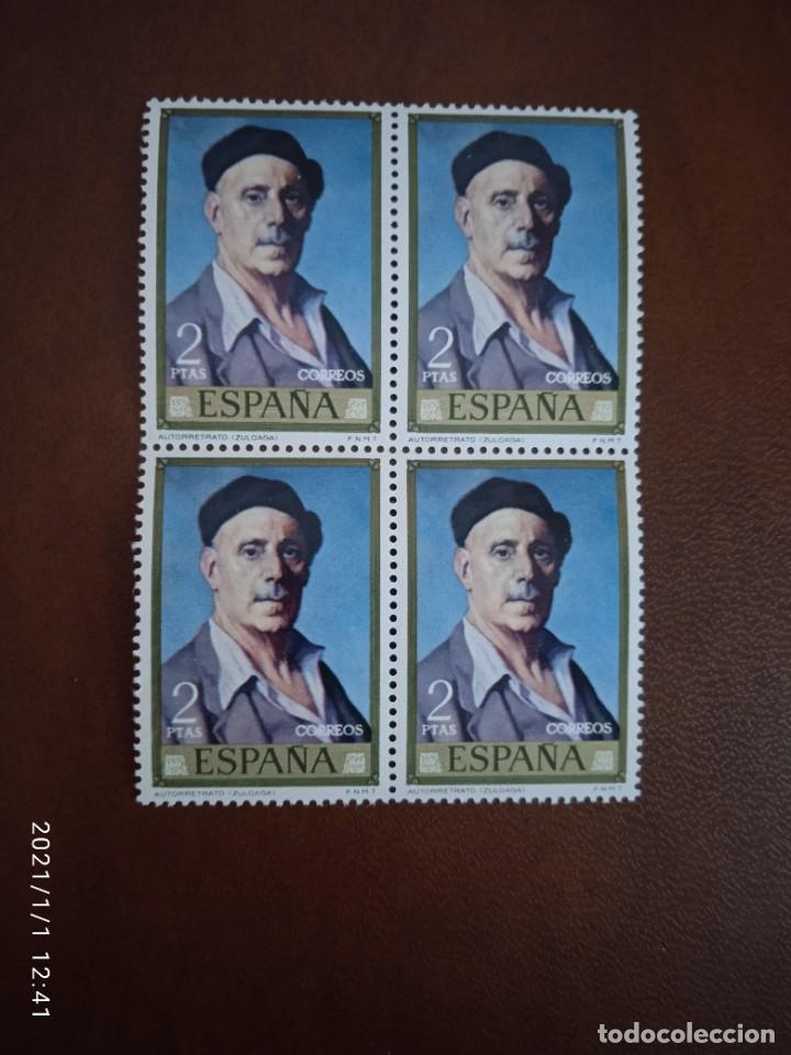 Sellos: ESPA&Ntilde;A 2 PTAS ZULOAGA 1974 NUEVO. - Foto 1