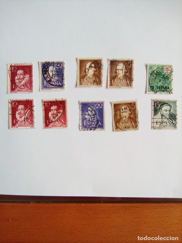 Timbres: Sellos a&ntilde;o 1950