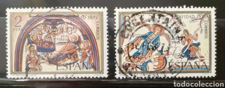 Sellos: Espa&ntilde;a 1972 - Navidad - Foto 1