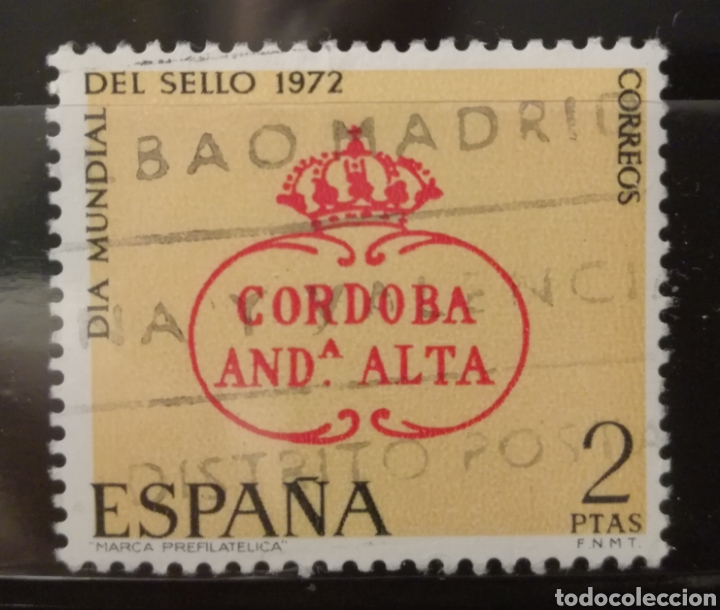 Sellos: Espa&ntilde;a 1972 - D&iacute;a del sello - Foto 1
