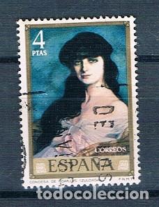 Sellos: ESPA&Ntilde;A 1971 IGNACIO DE ZULOAGA EDIFIL 2024 USADO - Foto 1
