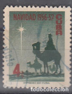 Sellos: CUBA. IVERT 446. USADO. NAVIDAD. - Foto 1