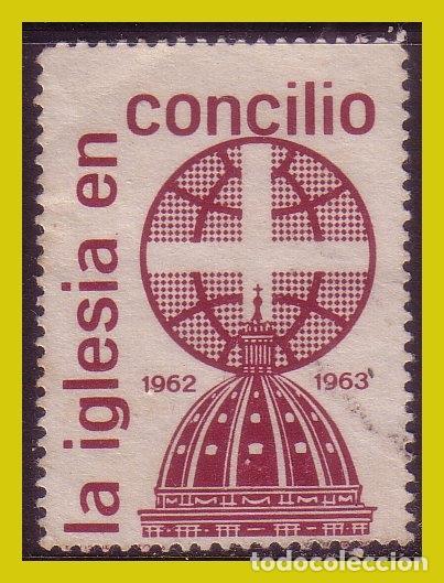 Sellos: VI&Ntilde;ETA, 1962 La Iglesia en Concilio (o) - Foto 1