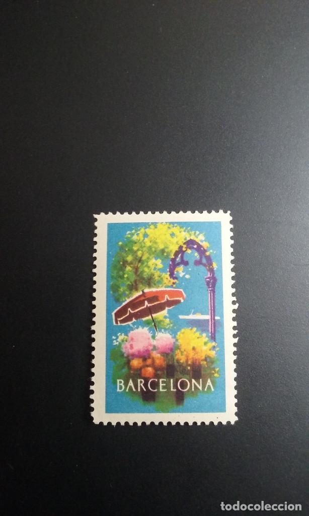 Sellos: CURIOSA VI&Ntilde;ETA DE BARCELONA - Foto 1