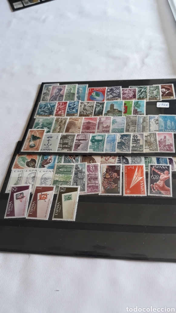 Sellos: Sellos Espa&ntilde;a 1966 y 1967 &aacute;&ntilde;os completos - Foto 3