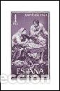 Sellos: ESPA&Ntilde;A 1961 (1400) NAVIDAD 1961 (USADO) - Foto 1