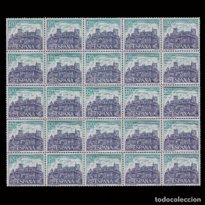 Stamps: 1970.Castillos Espa&ntilde;a.1,20p.Blq 25.MNH.Edifil 1978