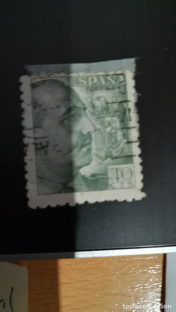 Sellos: SELLO DE FRANCO DE 40 CENTIMOS - Foto 3
