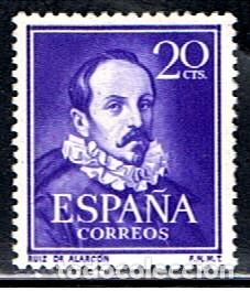 Sellos: ESPA&Ntilde;A // EDIFIL 1074 // 1950 ... USADO - Foto 1