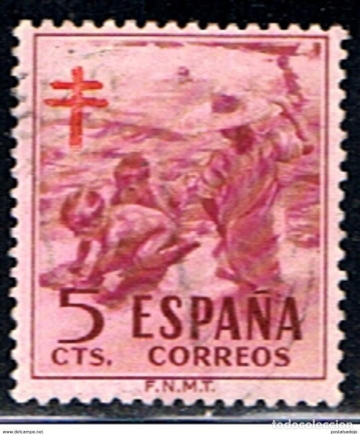 Sellos: ESPA&Ntilde;A // EDIFIL 1103 // 1951 ... USADO - Foto 1