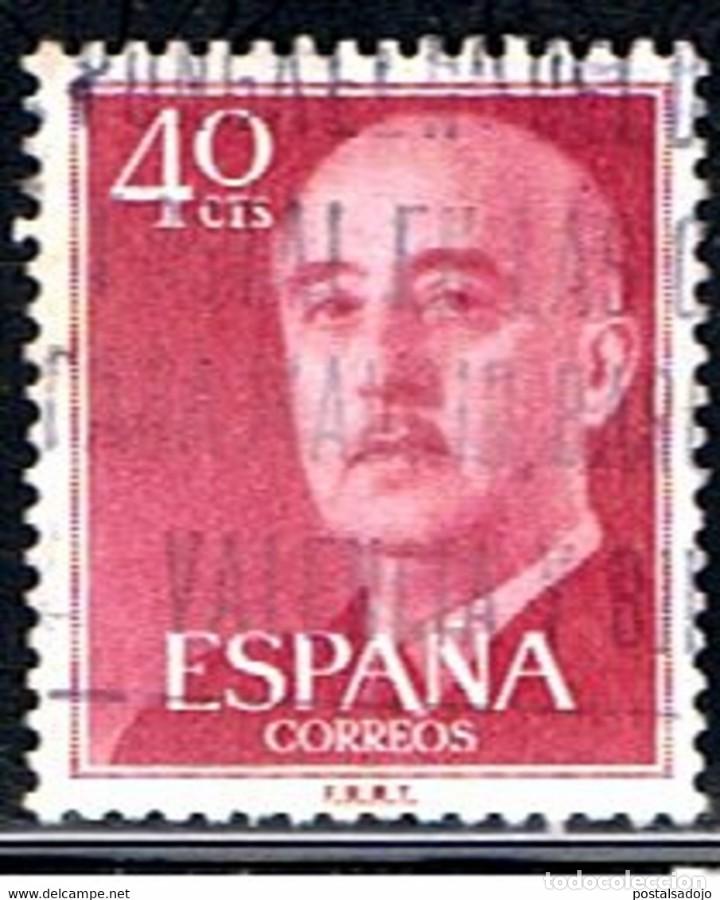 Sellos: ESPA&Ntilde;A // EDIFIL 1148 // 1955-56 ... USADO - Foto 1