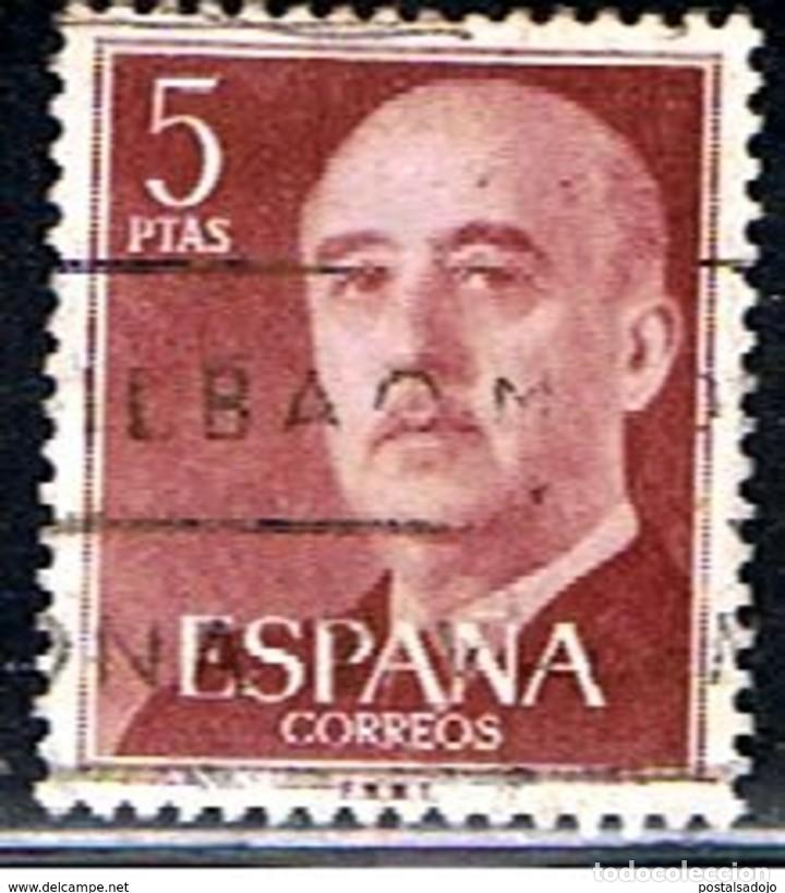 Sellos: ESPA&Ntilde;A // EDIFIL 1160 // 1955-58 ... USADO - Foto 1