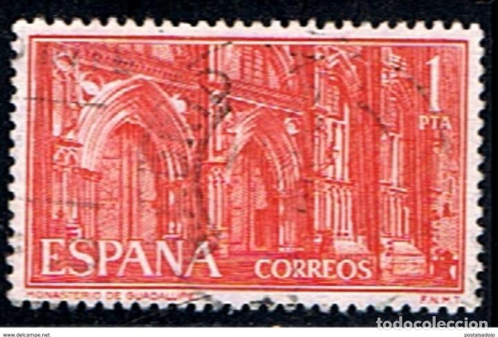 Sellos: ESPA&Ntilde;A // EDIFIL 1252 // 1959 ... USADO - Foto 1