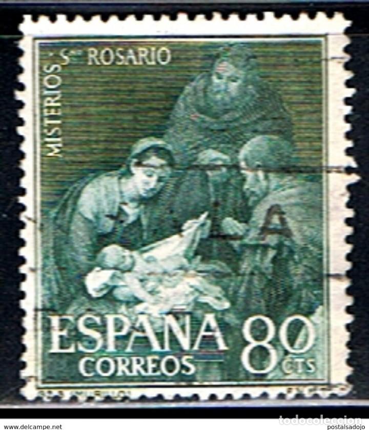 Sellos: ESPA&Ntilde;A // EDIFIL 1466 // 1962 ... USADO - Foto 1
