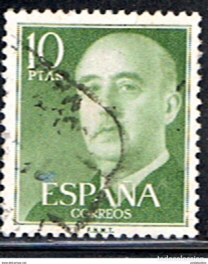 Sellos: ESPA&Ntilde;A // EDIFIL 1163 // 1955 ... USADO - Foto 1