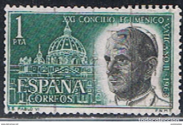Sellos: ESPA&Ntilde;A // EDIFIL 1540 // 1963 ... USADO - Foto 1