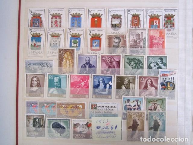 Sellos: LOTE 61 SELLOS NUEVOS DE 1963 COMPLETO - Foto 1