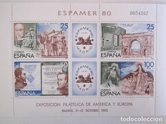 Sellos: HOJITA SH 1980 ESPAMER - Foto 1