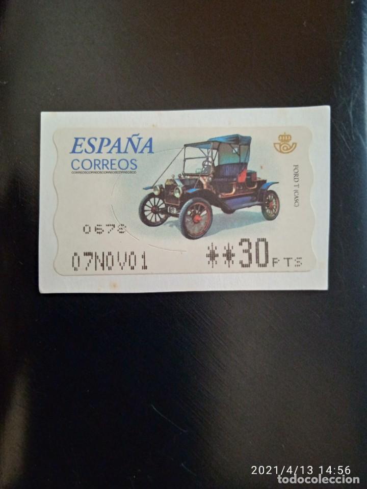 Sellos: ESPA&Ntilde;A 0,30&euro;, FORD T CASCO A&Ntilde;O 2002. - Foto 1