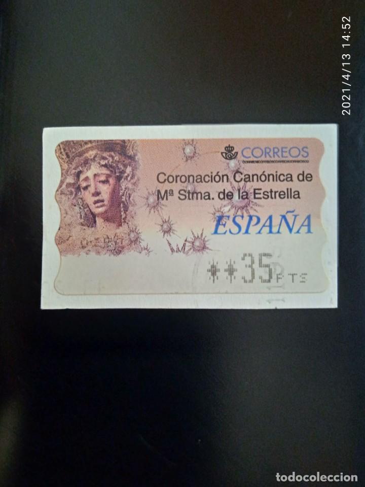 Sellos: ESPA&Ntilde;A 35 PTAS, CORONACION A&Ntilde;O 2001. - Foto 1