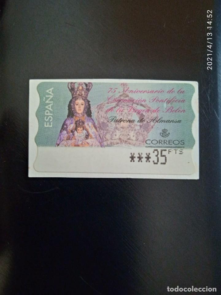 Sellos: ESPA&Ntilde;A 35 PTAS, VIRGEN DE BELEN A&Ntilde;O 2001. - Foto 1