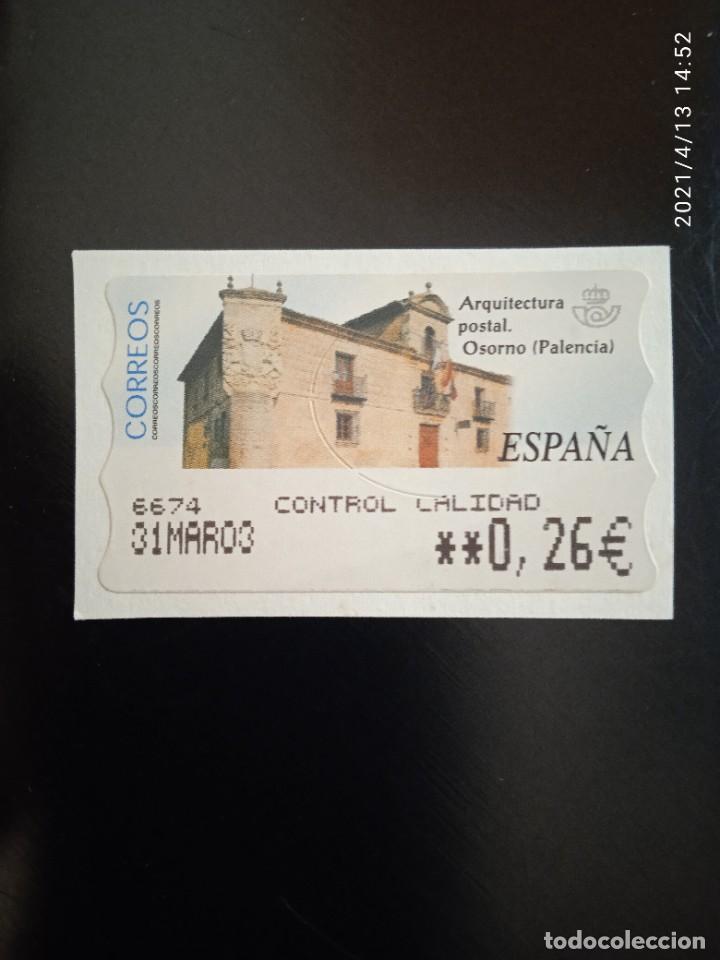 Sellos: ESPA&Ntilde;A 0,26&euro;, ARQUITECTURA A&Ntilde;O 2002. - Foto 1