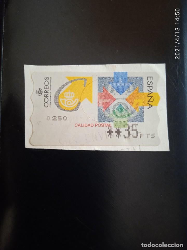 Sellos: ESPA&Ntilde;A 35 PTAS, CALIDAD POSTAL. A&Ntilde;O 1999. - Foto 1