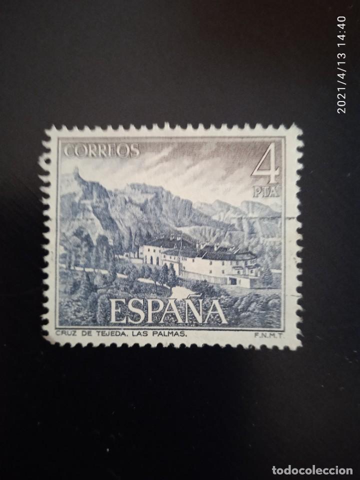 Sellos: ESPA&Ntilde;A 4 PTAS CRUZ DE TEJADA A&Ntilde;O 1967. - Foto 1