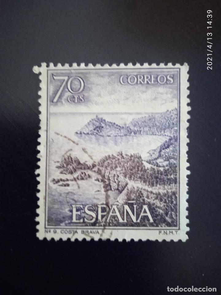 Sellos: ESPA&Ntilde;A 70 CTS COSTA BRAVA A&Ntilde;O 1967. - Foto 1