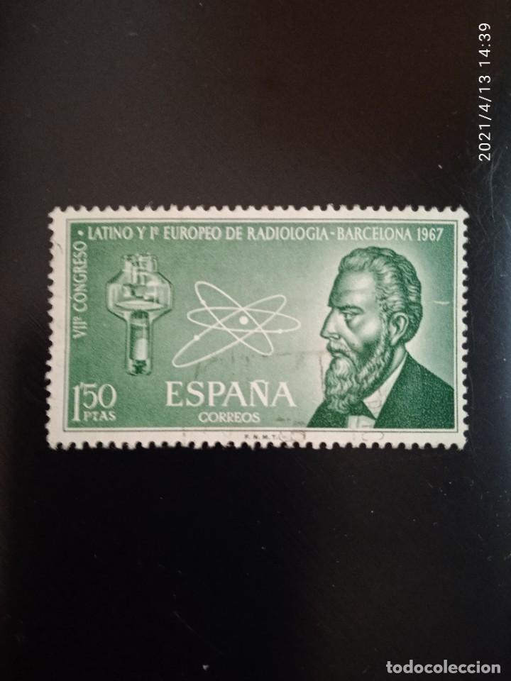 Sellos: ESPA&Ntilde;A 1,50 PTA BARCELONA A&Ntilde;O 1967. - Foto 1