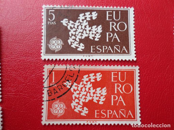 Sellos: -1961, europa, edifil 1371/72 - Foto 1