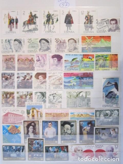 Sellos: 57 SELLOS NUEVOS DE ESPA&Ntilde;A 1978 COMPLETO - Foto 1