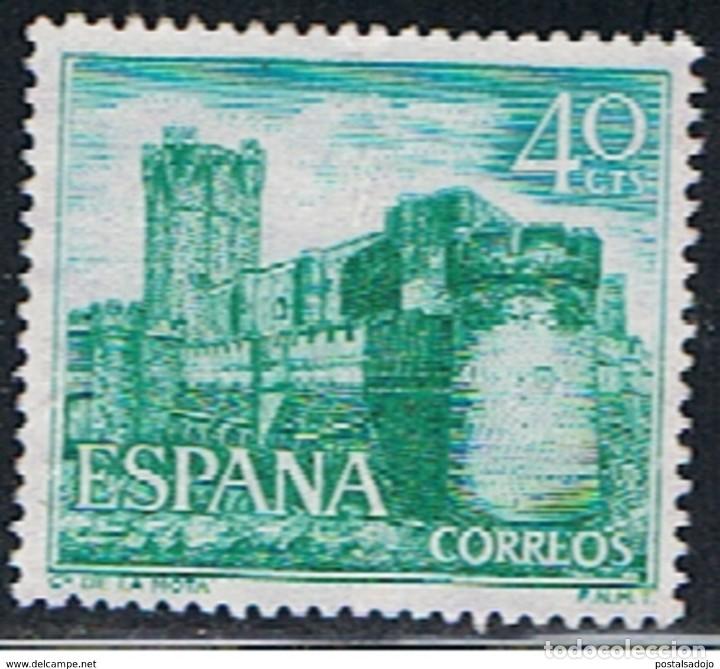 Sellos: ESPA&Ntilde;A // EDIFIL 1740 // 1966 ... USADO - CASTILLO DE LA MOTA - Foto 1