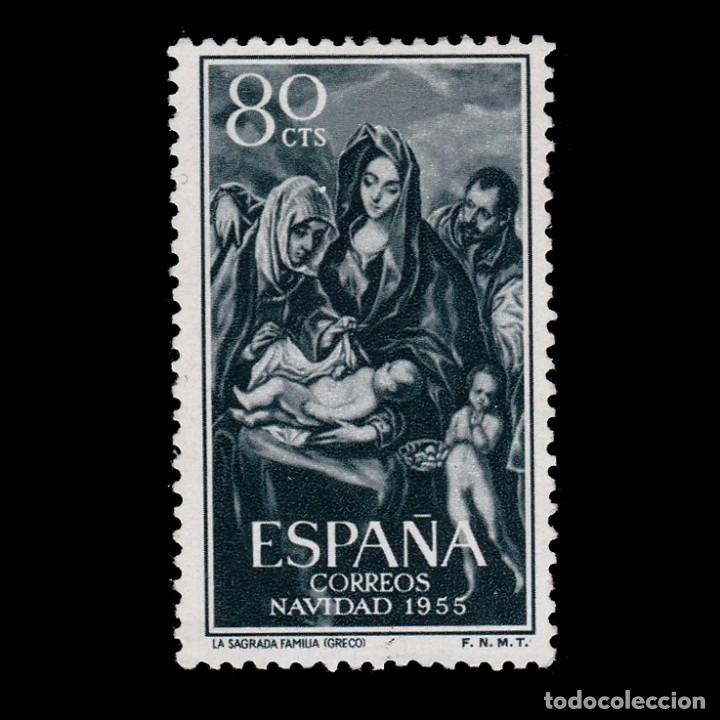 Sellos: 1955.Navidad 80c.MH Edifil 1184 - Foto 1