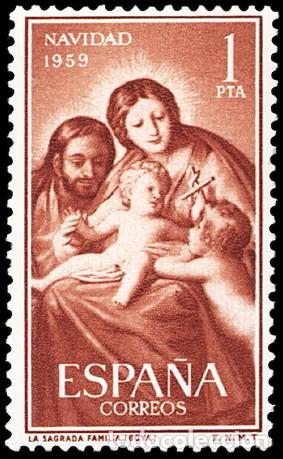 Sellos: ESPA&Ntilde;A SEGUNDO CENTENARIO SERIES N&ordm; 1253 ** Navidad - Foto 1