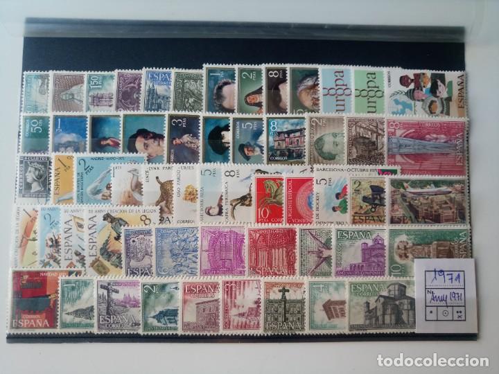 Sellos: Oferta de primavera A&ntilde;o 1971 En Nuevo** - Foto 1