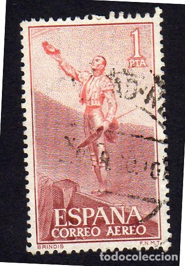 Sellos: Espa&ntilde;a. Brindis Edifil 1268 Usado - Foto 1