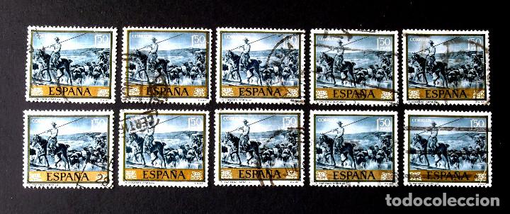 Sellos: 1571, DIEZ SELLOS USADOS. - Foto 1
