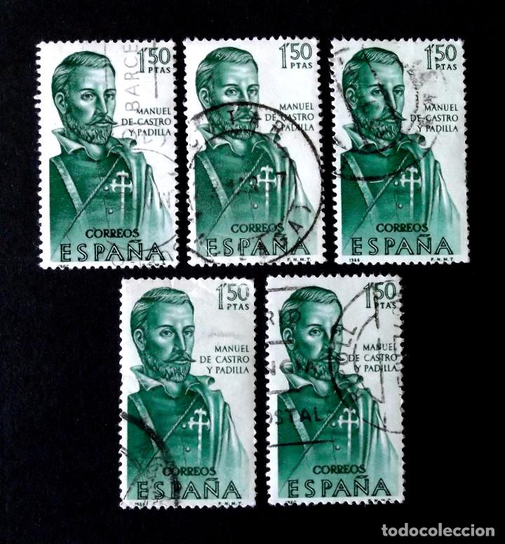 Sellos: 1754, CINCO SELLOS USADOS. - Foto 1