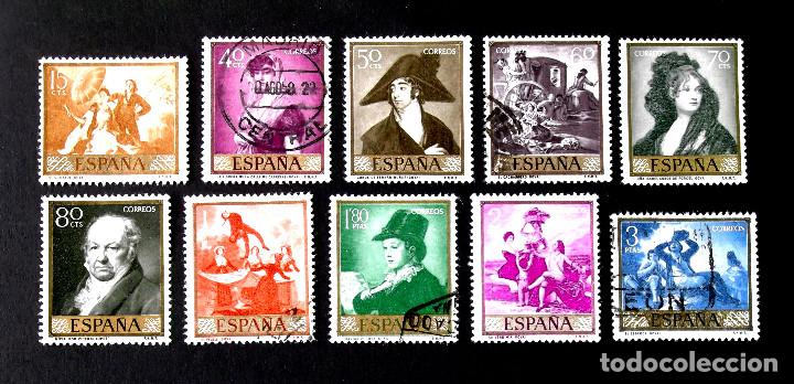 Sellos: 1210-9, SERIE COMPLETA EN USADO. - Foto 1