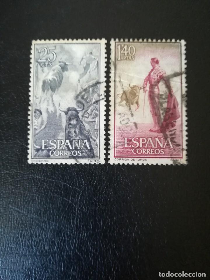 Sellos: ESPA&Ntilde;A A&Ntilde;O 1960 YT 945 Y 951 - Foto 1