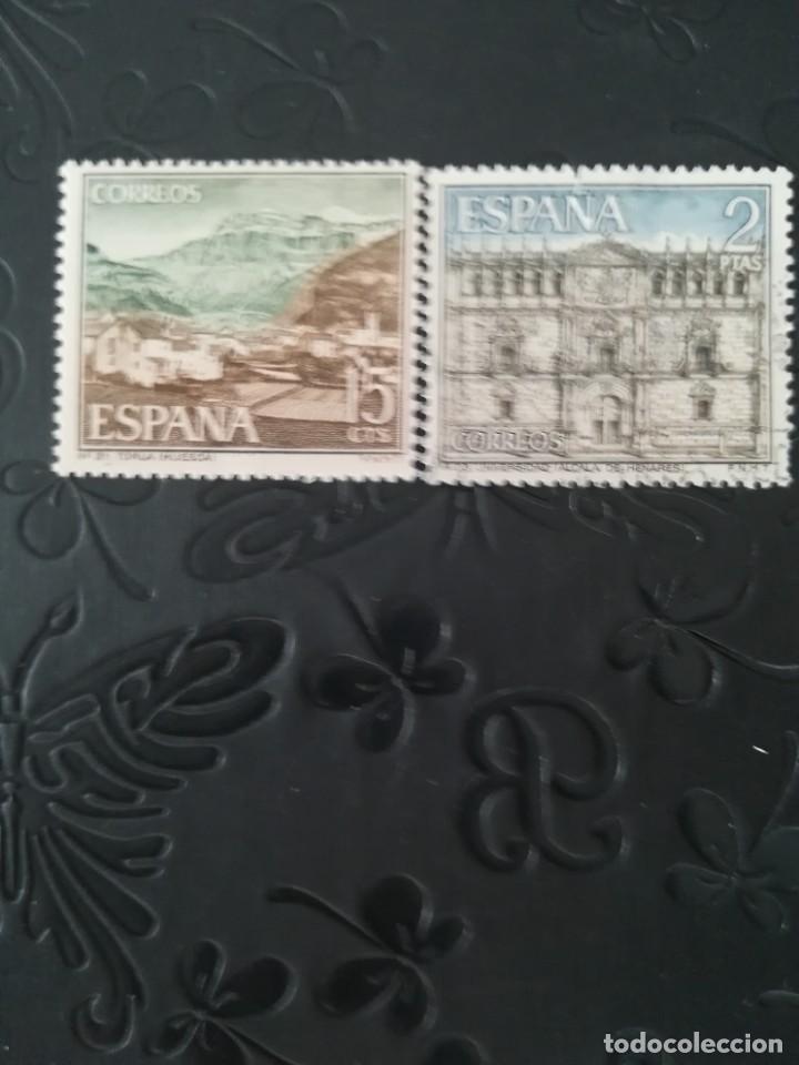 Sellos: ESPA&Ntilde;A A&Ntilde;O 1966 YT 1380 Y 1384 - Foto 1