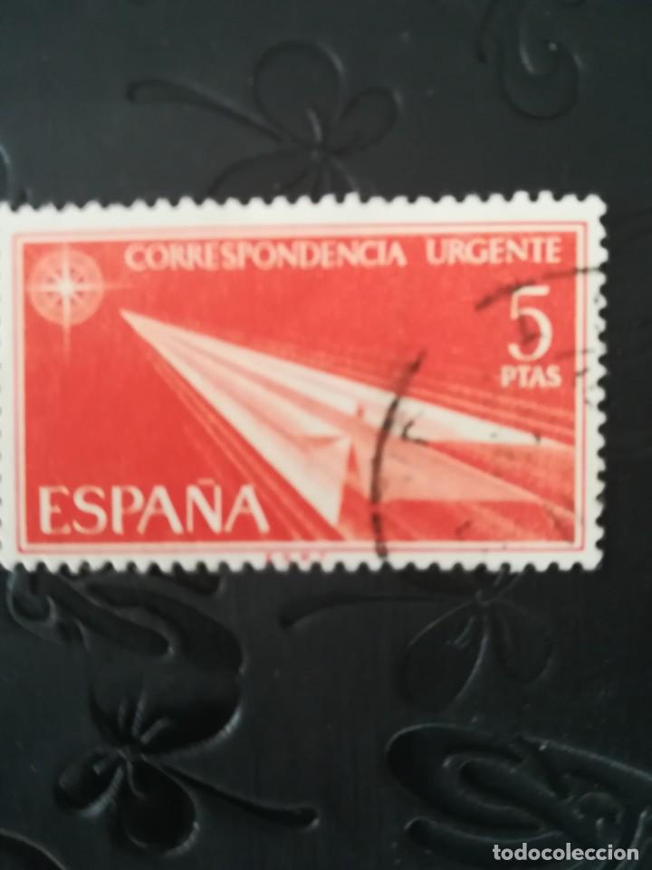 Sellos: ESPA&Ntilde;A A&Ntilde;O 1966 YT E34 - Foto 1