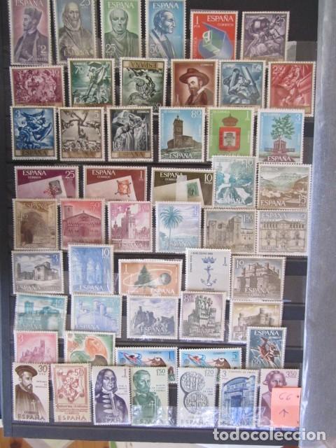 Sellos: LOTE DE 70 SELLOS ESPA&Ntilde;A NUEVOS 1966 - Foto 1