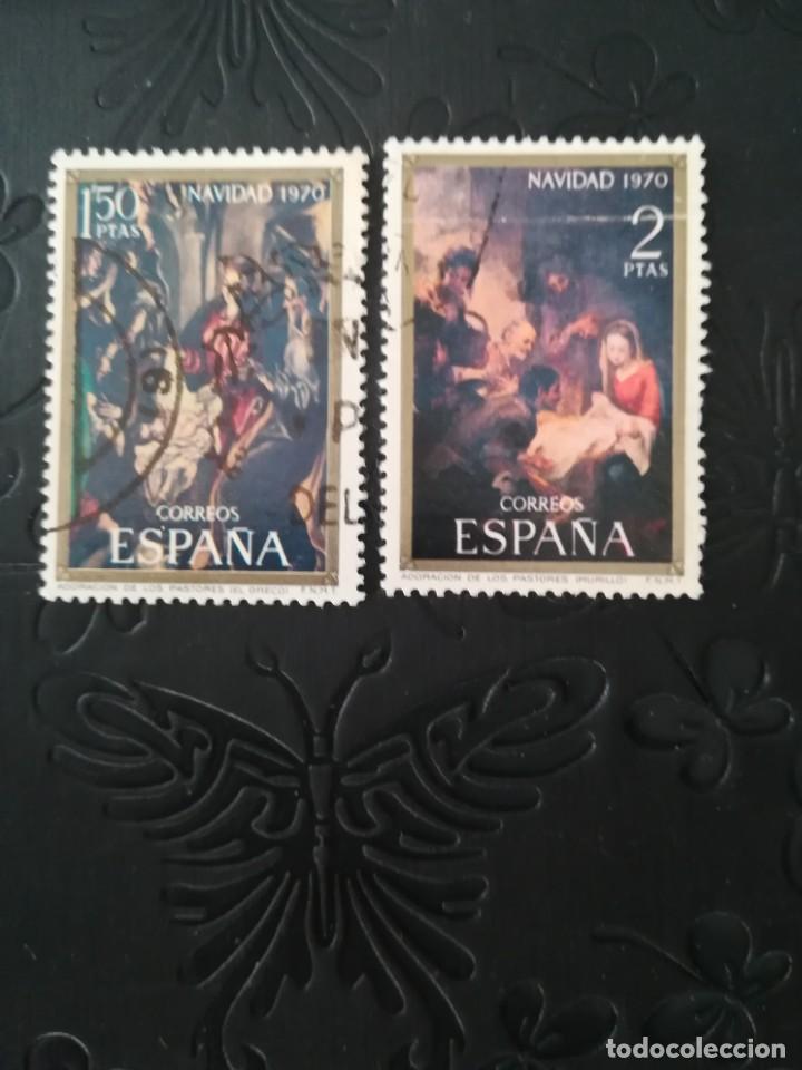 Sellos: ESPA&Ntilde;A A&Ntilde;O 1970 YT 1657 y 1658 - Foto 1