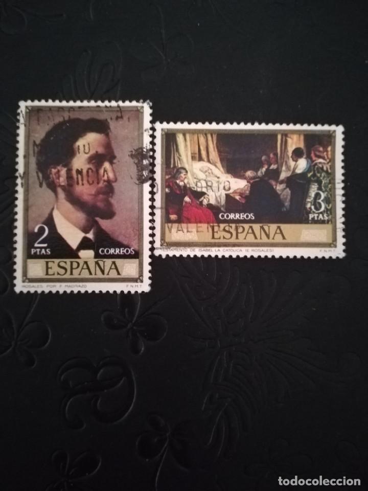 Sellos: ESPA&Ntilde;A ------ A&Ntilde;O 1974 ---- YT. NUM. 1859 Y 1860 - Foto 1