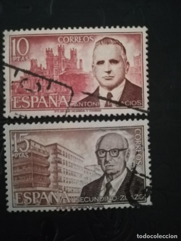 Sellos: ESPA&Ntilde;A ------ A&Ntilde;O 1975 ---- YT. NUM. 1896 Y 1897 - Foto 1