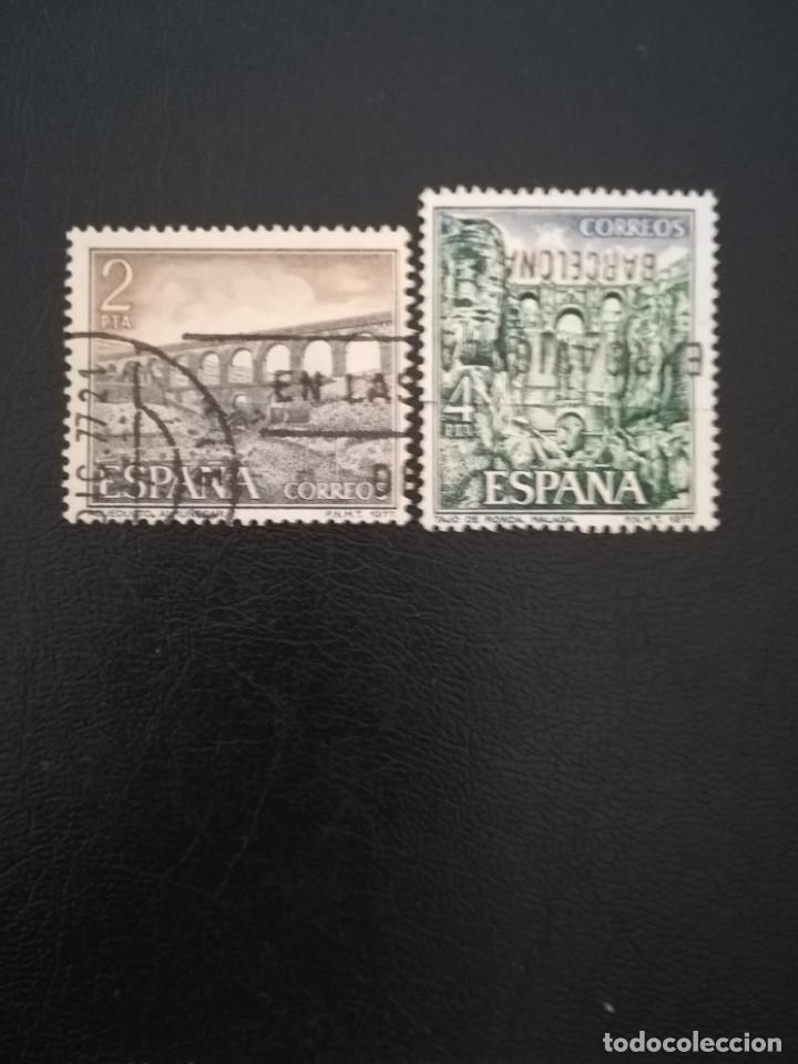 Sellos: ESPA&Ntilde;A ------ A&Ntilde;O 1977 ---- YT. NUM. 2064 Y 2066 - Foto 1