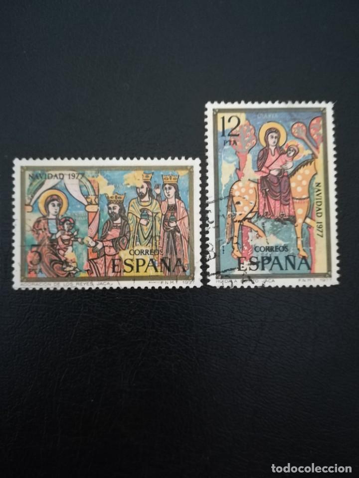 Sellos: ESPA&Ntilde;A ------ A&Ntilde;O 1977 ---- YT. NUM. 2091 Y 2092 - Foto 1