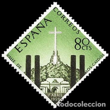Sellos: ESPA&Ntilde;A SEGUNDO CENTENARIO SERIES N&ordm; 1248 ** VALLE DE LOS CAIDOS - Foto 1